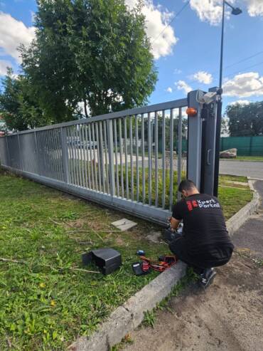 Installation Le portail coulissant Xpert Portail