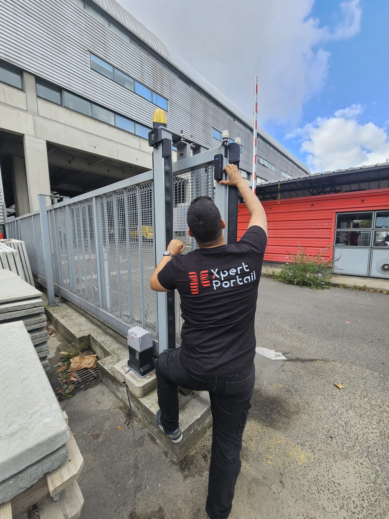 photo instaltoin portai industriel xpert portail 001