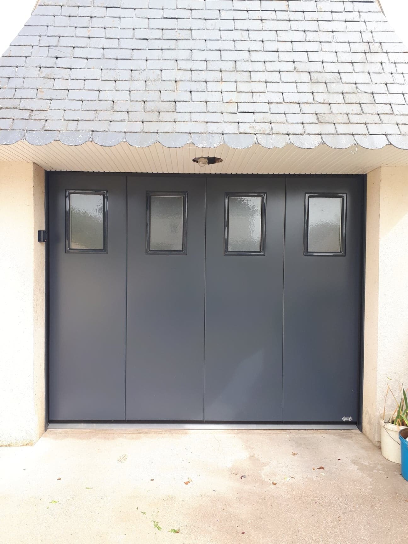 porte garage coulissante latérale - Xpert Portail