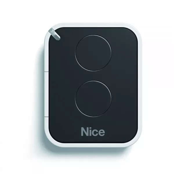 L'émetteur Nice Era ON2CE est une télécommande Nice 2 canaux à codage séquentiel et à mémorisation multiple pour commander à distance vos moteurs Nice de Portes Automatiques.