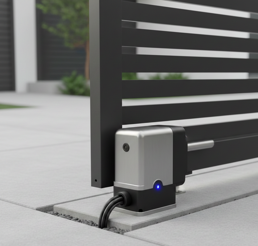 Moteur de portail électrique nouvelle génération plus silencieux