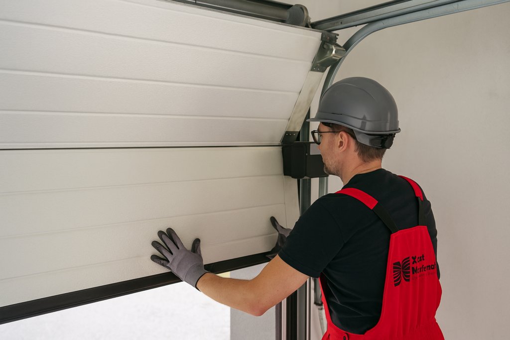 reparation-porte-de-garage-par-technicien-xpert-portail