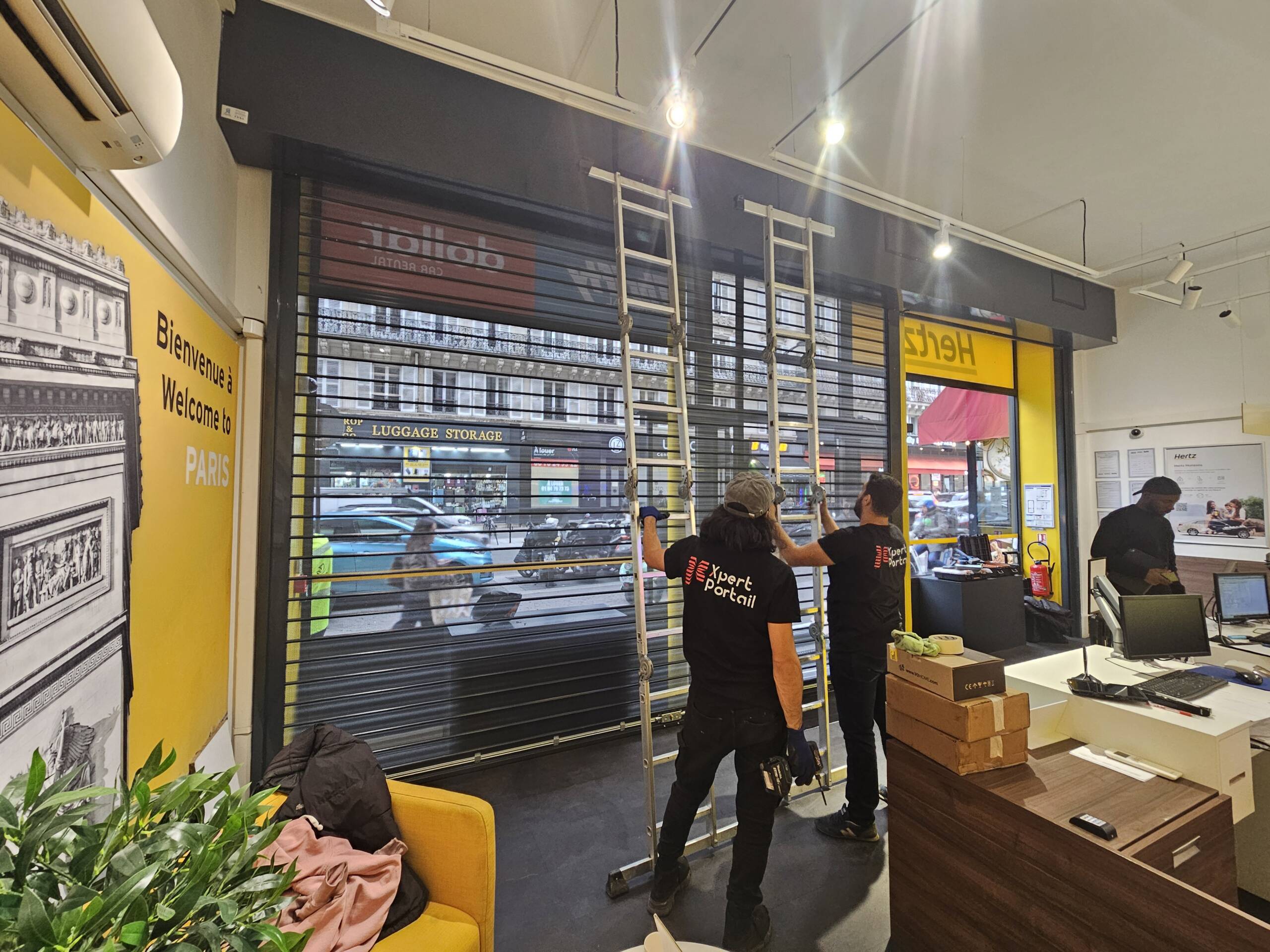installation rideaux métallique technicien - Xpert Portail automatique