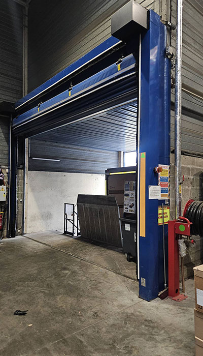 Installation, Pose de porte souple - Xpert Portail