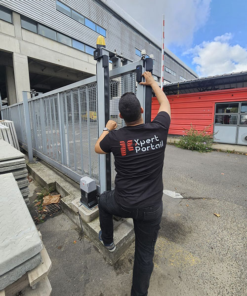 installation portail industriel - Xpert Portail