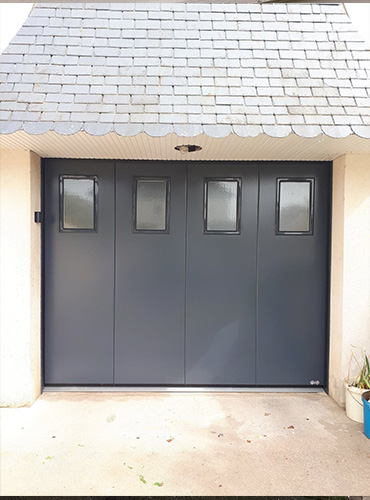 porte garage coulissante latérale - Xpert Portail