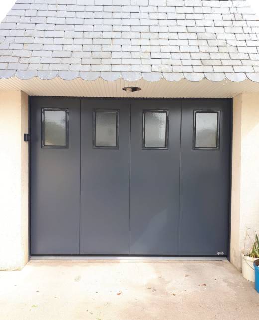 porte garage coulissante laterale xpert portail po1252